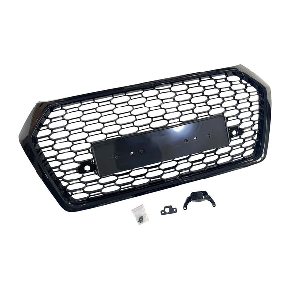2018-2020 Audi Q5 SQ5 RSQ5-Style Front Honeycomb Mesh Grille Grill 80A853651 80A853651A
