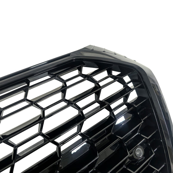 RSQ5-Style Front Honeycomb Mesh Grill Grille Fit Audi Q5 SQ5 2018-2020