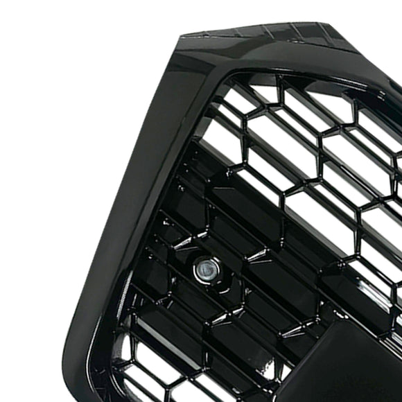 RSQ5-Style Front Honeycomb Mesh Grill Grille Fit Audi Q5 SQ5 2018-2020