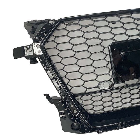 RS?Style Front Honeycomb Grille Grill Fit Audi TT MK3 FV 8S 2014?2023