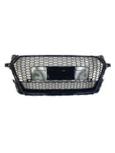 RS?Style Front Honeycomb Grille Grill Fit Audi TT MK3 FV 8S 2014?2023-9