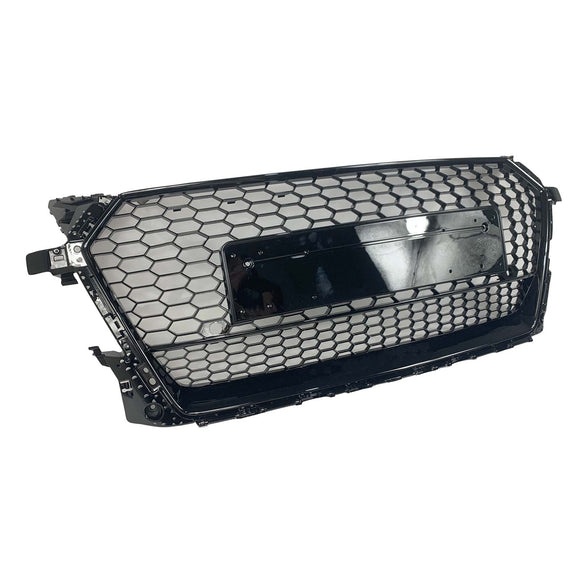 RS?Style Front Honeycomb Grille Grill Fit Audi TT MK3 FV 8S 2014?2023