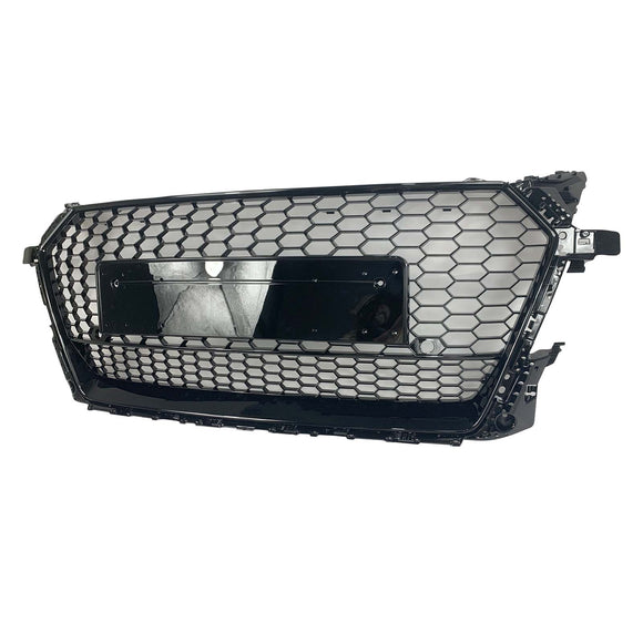 RS?Style Front Honeycomb Grille Grill Fit Audi TT MK3 FV 8S 2014?2023