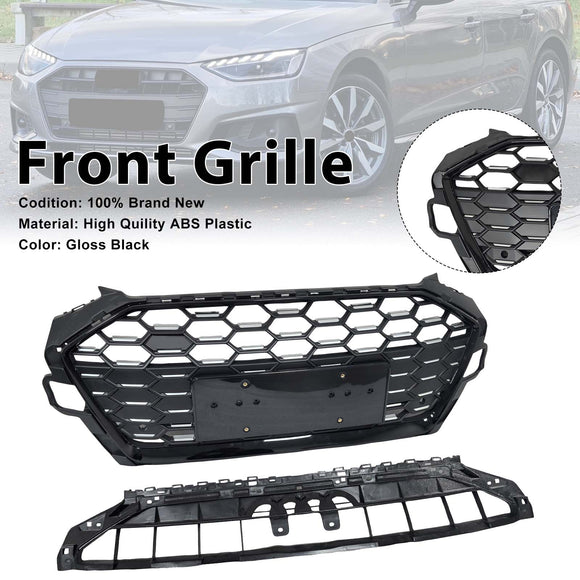 2020–2022 Audi A4 B9.5 Standard S-line RS4 Style Frontstoßstangengrill 8W0853651D