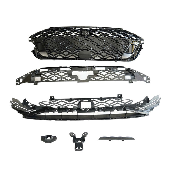 2025–2026 Audi A3 8Y Advanced Front Bumper Honeycomb Mesh Grille Grill