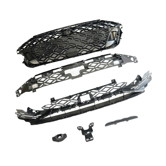 2025–2026 Audi A3 8Y Advanced Front Bumper Honeycomb Mesh Grille Grill