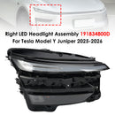 Rechte LED-Scheinwerferbaugruppe 191834800D für Tesla Model Y Juniper 2025–2026-1
