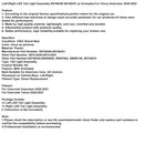 Linke + rechte Rücklichtbaugruppe 85746240 85746241 für Chevy Suburban 2025–2027-6