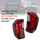 Conjunto de luz traseira LED esquerda + direita 85777735 85777736 para GMC Yukon 2025-2027-1