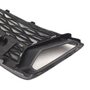 2PCS Front Bumper Grill Grille Fog Light Cover Fit Audi A6 C8 2019-2023-7