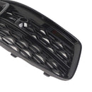 2PCS Front Bumper Grill Grille Fog Light Cover Fit Audi A6 C8 2019-2023-6