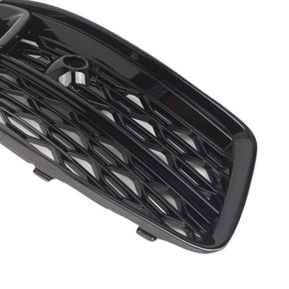2PCS Front Bumper Grill Grille Fog Light Cover Fit Audi A6 C8 2019-2023