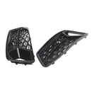 2PCS Front Bumper Grill Grille Fog Light Cover Fit Audi A6 C8 2019-2023-11
