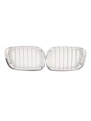 Griglia per rene anteriore cromata nera BM1200152 Per BMW X5 E53 2000-2003 Stecca singola-9