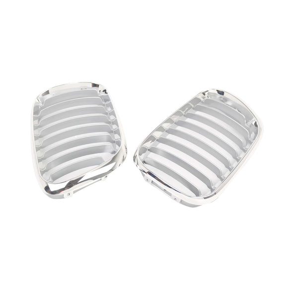 Griglia per rene anteriore cromata nera BM1200152 Per BMW X5 E53 2000-2003 Stecca singola
