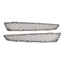 2PCS Front Bumper Grill Grille Fog Light Cover Fit Acura MDX 2010-2013-2