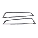 2 Stück Frontstoßstangengitter Nebelscheinwerfer-Abdeckung für Acura MDX 2010–2013, Schwarz-2
