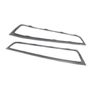 2 Stück Frontstoßstangengitter Nebelscheinwerfer-Abdeckung für Acura MDX 2010–2013, Schwarz-3