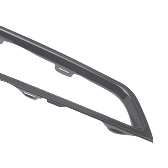 2 Stück Frontstoßstangengitter Nebelscheinwerfer-Abdeckung für Acura MDX 2010–2013, Schwarz