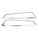2 STKS Voorbumper Grille Mistlamp Cover Trim Fit Acura MDX 2010-2013 Chrome-2