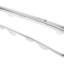 2 STKS Voorbumper Grille Mistlamp Cover Trim Fit Acura MDX 2010-2013 Chrome-5