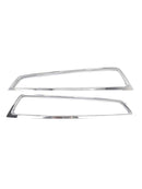 2 STKS Voorbumper Grille Mistlamp Cover Trim Fit Acura MDX 2010-2013 Chrome-9