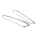 2 STKS Voorbumper Grille Mistlamp Cover Trim Fit Acura MDX 2010-2013 Chrome-11