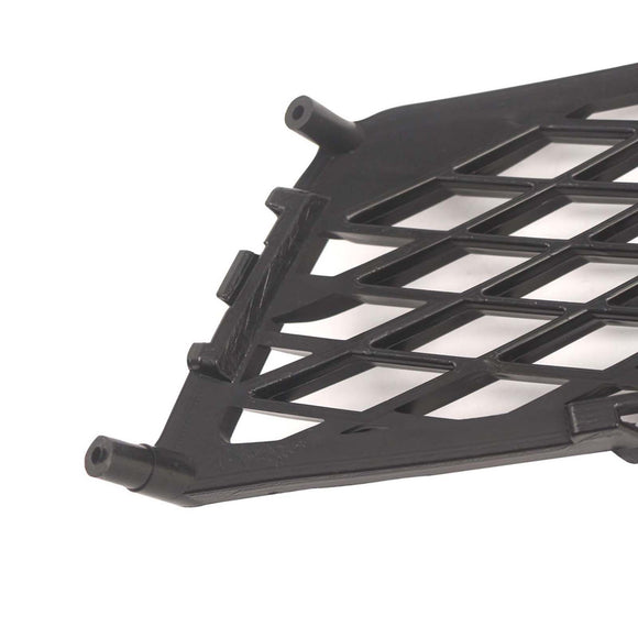 Copertura fendinebbia griglia anteriore 2 pezzi con rivestimento adatto per Acura MDX 2010-2013 nero
