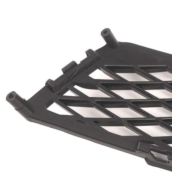 2 uds cubierta de luz antiniebla de rejilla delantera con ajuste Acura MDX 2010-2013 cromado