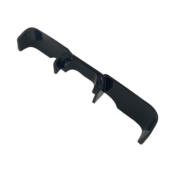 Lèvre de diffuseur de pare-chocs arrière noir brillant pour MINI COOPER JCW R55 R56 R57 2006-2013