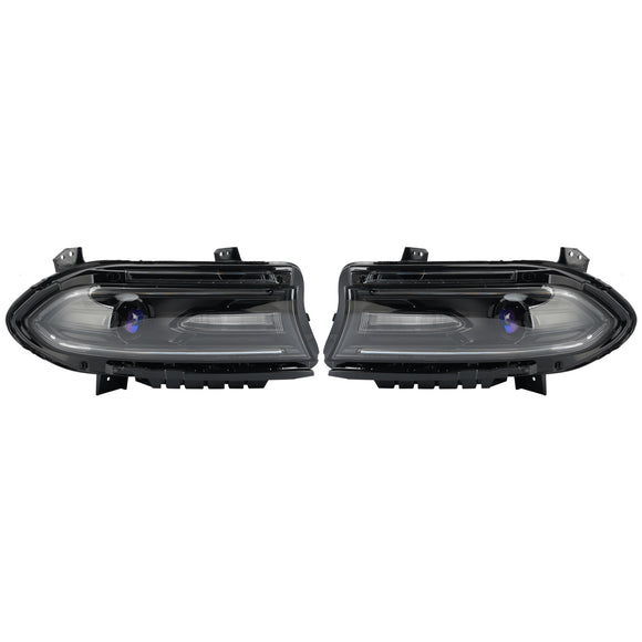 2023–2024 Dodge Charger links + rechts LED + Halogenscheinwerfer 68570305AB 68570304AB