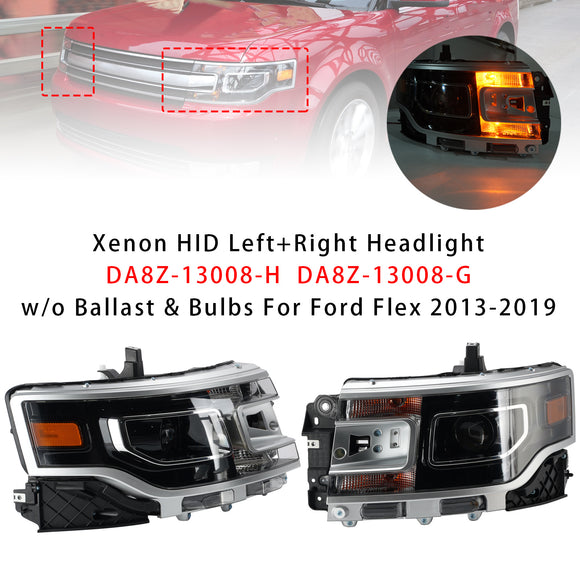 Phare HID au xénon gauche + droit Ford Flex 2013-2019 DA8Z-13008-H DA8Z-13008-G
