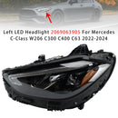 Mercedes-Benz Clase C W206 Faro LED izquierdo 2022-2024 2069063905-2