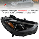 Mercedes-Benz Classe C 2022-2024 W206 Farol LED direito 2069064005-2