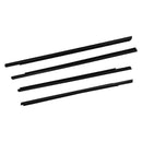 4PCS Dichtungsstreifen Fensterglas Dichtungsstreifen für Peugeot 301 9802280780 Schwarz-3