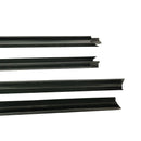4PCS Dichtungsstreifen Fensterglas Dichtungsstreifen für Peugeot 301 9802280780 Schwarz-5