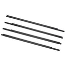 4PCS Dichtungsstreifen Fensterglas Dichtungsstreifen für Peugeot 301 9802280780 Schwarz-10