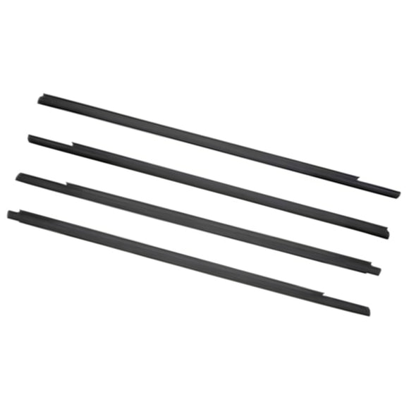 4PCS Dichtungsstreifen Fensterglas Dichtungsstreifen für Peugeot 301 9802280780 Schwarz