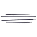 4 Uds. Cinturón exterior de puerta burlete para Nissan Livina 2006-2024-12