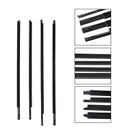 4PCS Guarnizione esterna per modanatura porta Cintura di tenuta 61280-SC010 per Subaru Forester-4