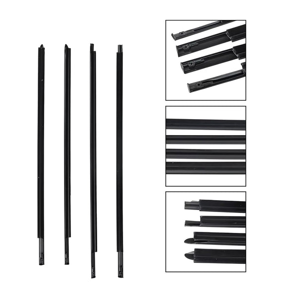 4PCS Guarnizione esterna per modanatura porta Cintura di tenuta 61280-SC010 per Subaru Forester
