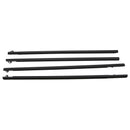 4PCS Guarnizione esterna per modanatura porta Cintura di tenuta 61280-SC010 per Subaru Forester-11