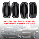 4-delige set deurgrepen voor en achter voor Chevrolet Silverado 2000-2006-1