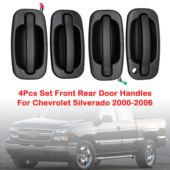 4-delige set deurgrepen voor en achter voor Chevrolet Silverado 2000-2006