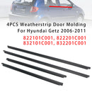Moldagem de porta de calafetagem 4 unidades para Hyundai Getz 2006-2011-1
