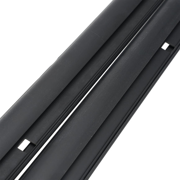 2x Front Outer Window Sweep Weatherstrip Seal For Chevy Silverado 1500 2500 GMC