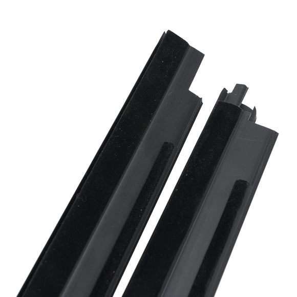 2x Front Outer Window Sweep Weatherstrip Seal For Chevy Silverado 1500 2500 GMC