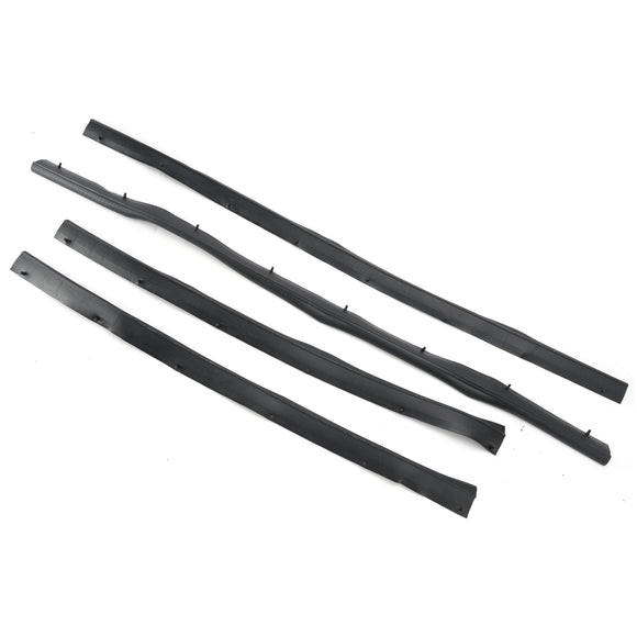 4PCS Door Weatherstrip Seal For Ford F250 F350 F450 F550 Super Duty 1999-2016