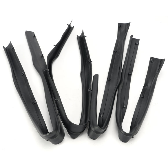 4PCS Door Weatherstrip Seal For Ford F250 F350 F450 F550 Super Duty 1999-2016