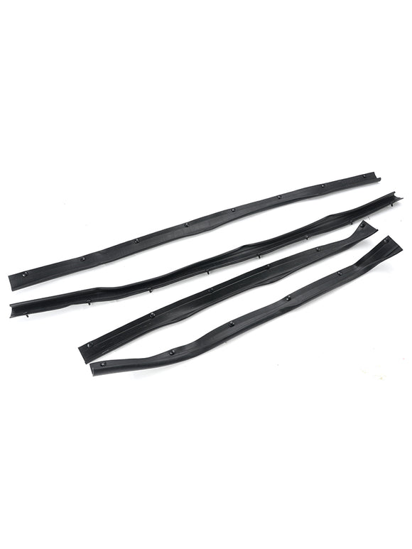 4PCS Door Weatherstrip Seal For Ford F250 F350 F450 F550 Super Duty 1999-2016